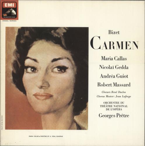 Georges Bizet Carmen Vinyl Box Set UK BZTVXCA724783