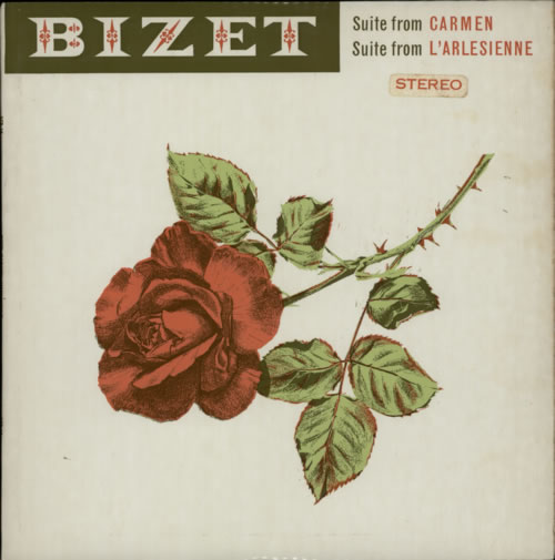 Georges Bizet Suite From Carmen / Suite From L'Arlesienne vinyl LP album (LP record) UK BZTLPSU596100