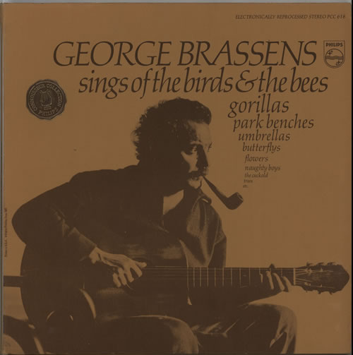 Georges Brassens Sings Of The Birds & Bees vinyl LP album (LP record) US 2GBLPSI633380
