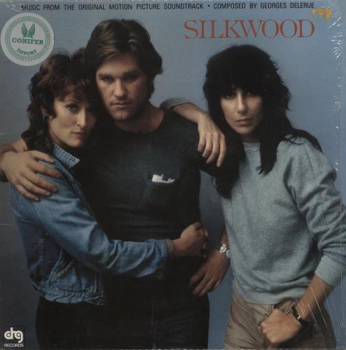 Georges Delerue Silkwood - Shrink + Import Sticker vinyl LP album (LP record) US GYVLPSI869387