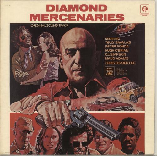 Georges Garvarentz Diamond Mercenaries vinyl LP album (LP record) UK GY7LPDI697433