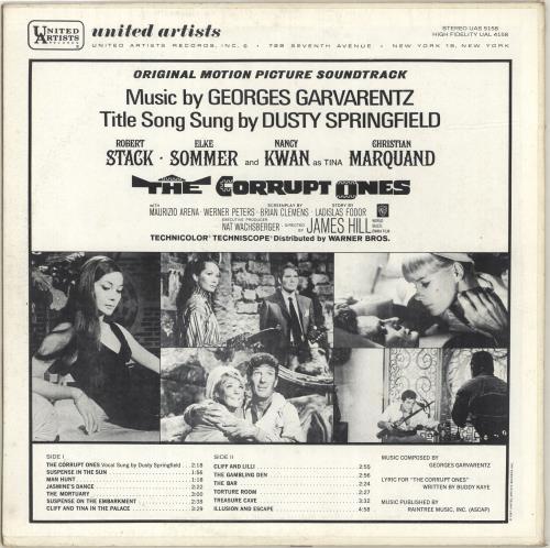 Georges Garvarentz The Corrupt Ones vinyl LP album (LP record) US GY7LPTH692381