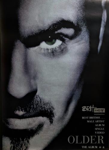 George Michael Older - Brit Awards 1997 poster UK GEOPOOL799761