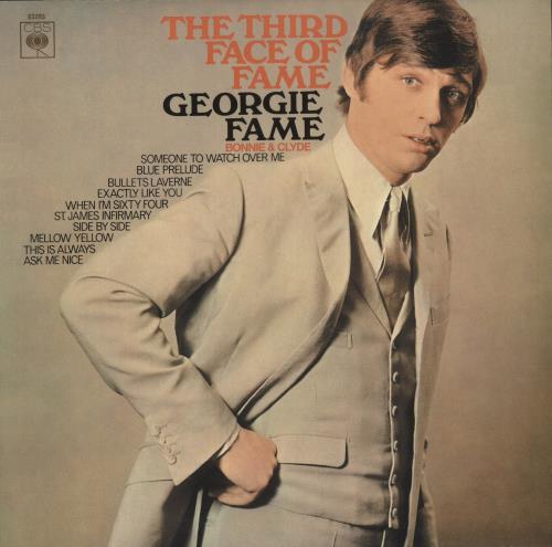 Georgie Fame The Third Face Of Fame vinyl LP album (LP record) UK GFMLPTH869369