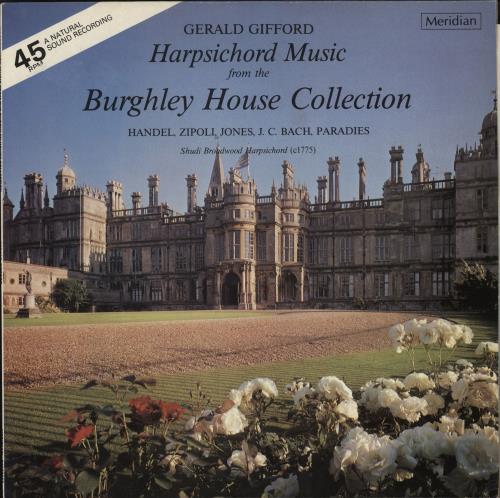 Gerald Gifford Harpsichord Music From The Burghley House Collection vinyl LP album (LP record) UK 346LPHA775565