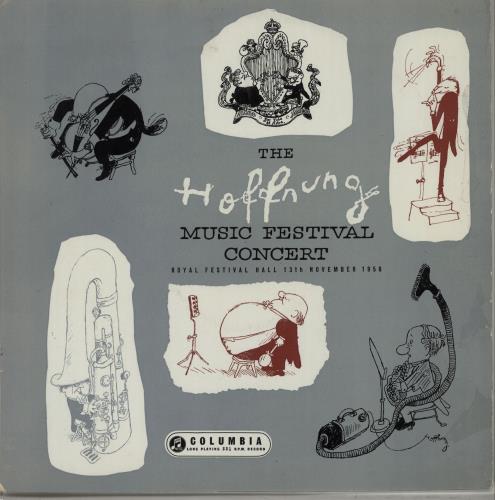 Gerard Hoffnung The Hoffnung Music Festival Concert vinyl LP album (LP record) UK 6GHLPTH670340