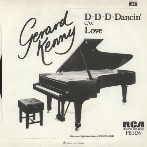 Gerard Kenny D-D-D-Dancin' 7" vinyl single (7 inch record / 45) UK GK107DD566357