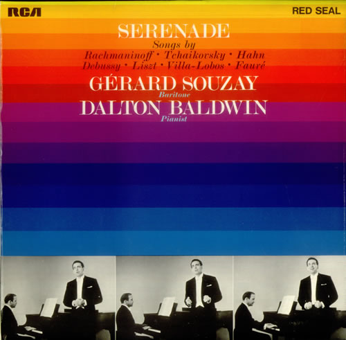 Gerard Souzay Serenade vinyl LP album (LP record) UK GQ7LPSE540504