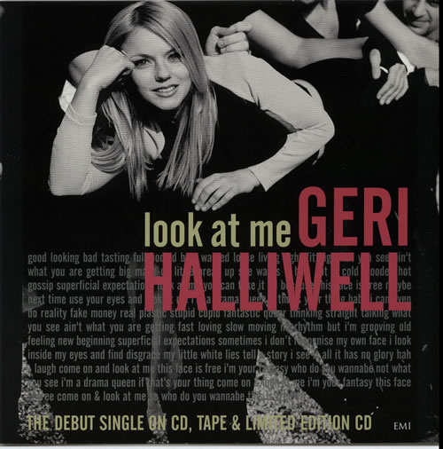 Geri Halliwell Look At Me display UK G-RDILO319668