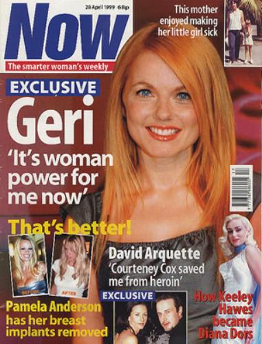 Geri Halliwell Now - April 1999 magazine UK G-RMANO353208