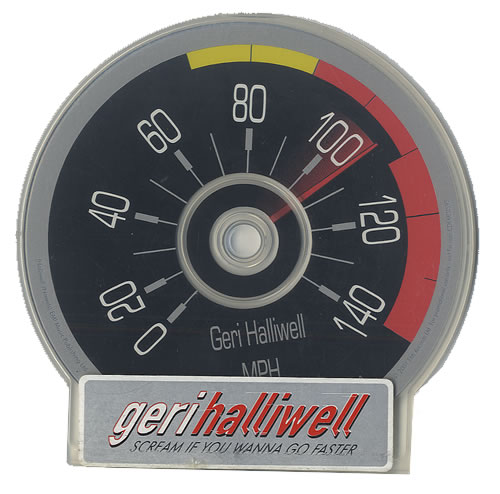 Geri Halliwell Scream If You Wanna Go Faster - Speedometer CD single (CD5 / 5") UK G-RC5SC190984
