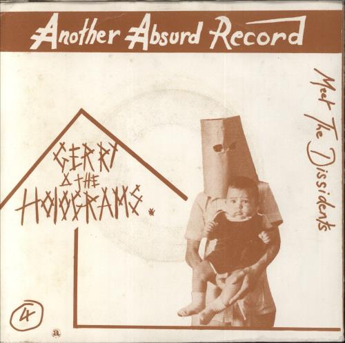 Gerry & The Holograms Meet The Dissidents EP 7" vinyl single (7 inch record / 45) UK GE707ME669984