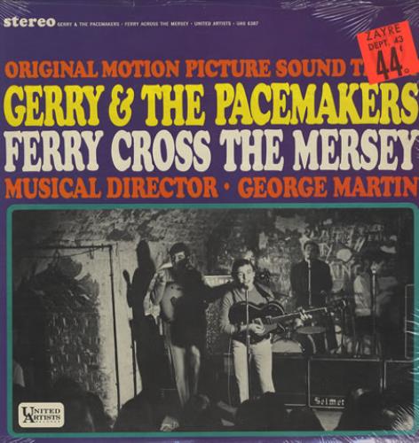 Gerry And The Pacemakers Ferry Cross The Mersey vinyl LP album (LP record) US GPMLPFE381054