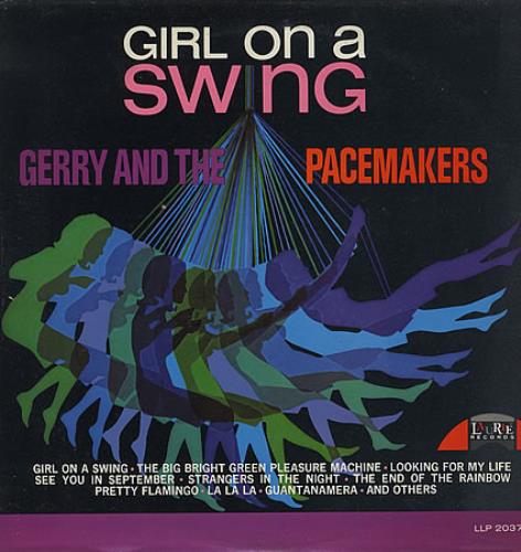 Gerry And The Pacemakers Girl On A Swing vinyl LP album (LP record) US GPMLPGI381771
