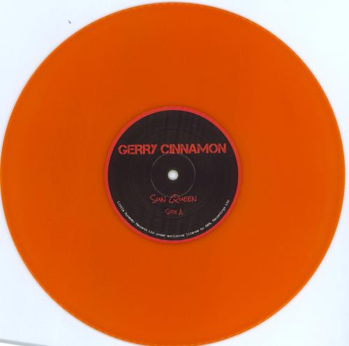 Gerry Cinnamon Sun Queen 10" vinyl single (10 inch record) UK 1FV10SU776338