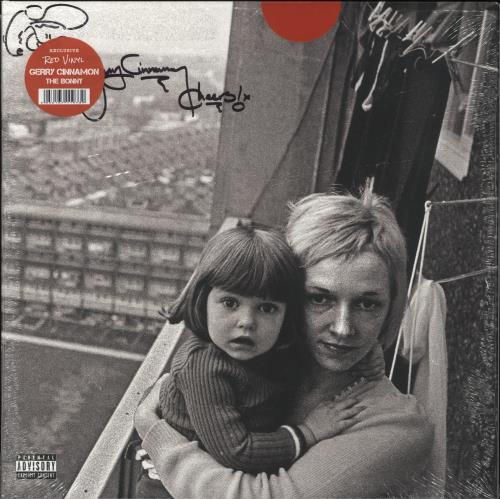 Gerry Cinnamon The Bonny - Red Vinyl - Signed vinyl LP album (LP record) UK 1FVLPTH861961