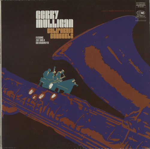 Gerry Mulligan California Concerts vinyl LP album (LP record) US GAJLPCA609579