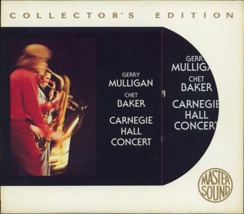 Gerry Mulligan Carnegie Hall Concert CD album (CDLP) US GAJCDCA773679