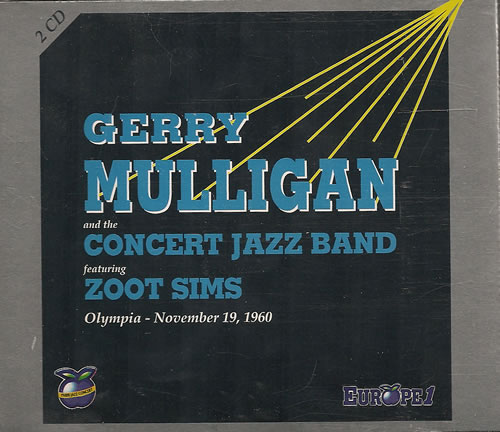 Gerry Mulligan Gerry Mulligan & The Concert Jazz Band 2 CD album set (Double CD) French GAJ2CGE487781