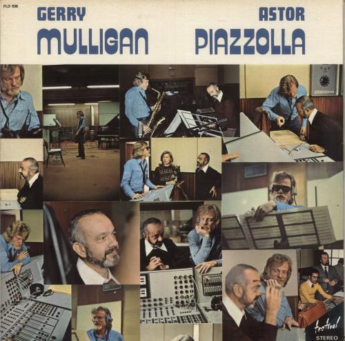 Gerry Mulligan Gerry Mulligan - Astor Piazzolla vinyl LP album (LP record) French GAJLPGE746965