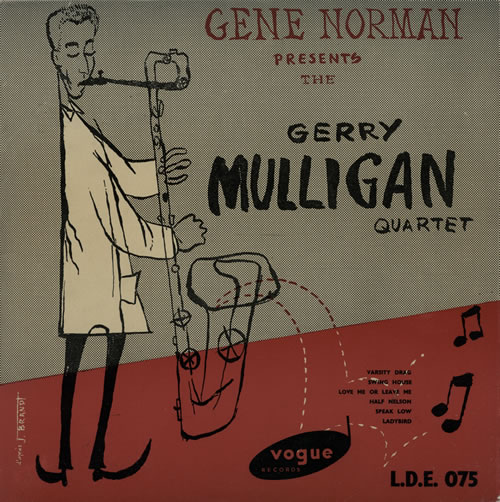 Gerry Mulligan Gerry Mulligan Quartet 10" vinyl single (10 inch record) UK GAJ10GE582377