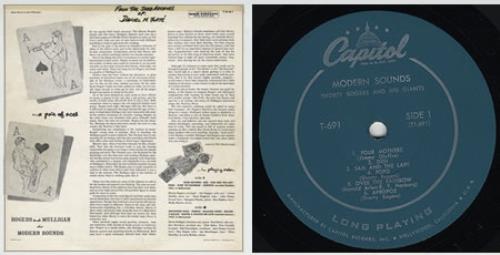 Gerry Mulligan Modern Sounds vinyl LP album (LP record) US GAJLPMO360938