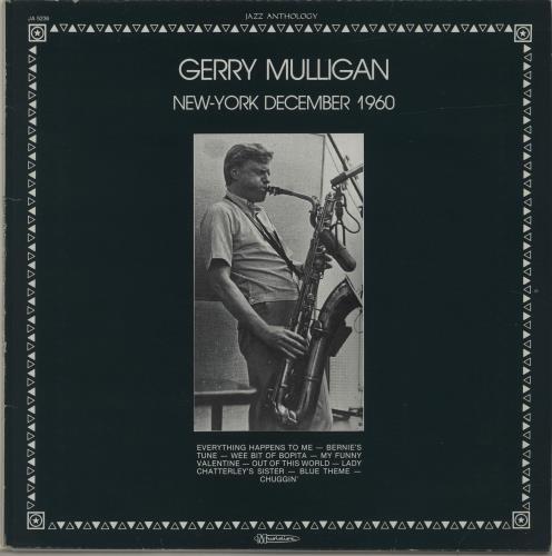 Gerry Mulligan New-York December 1960 vinyl LP album (LP record) French GAJLPNE678050