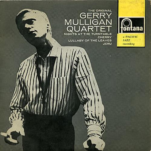 Gerry Mulligan Nights At The Turntable EP 7" vinyl single (7 inch record / 45) UK GAJ07NI291364