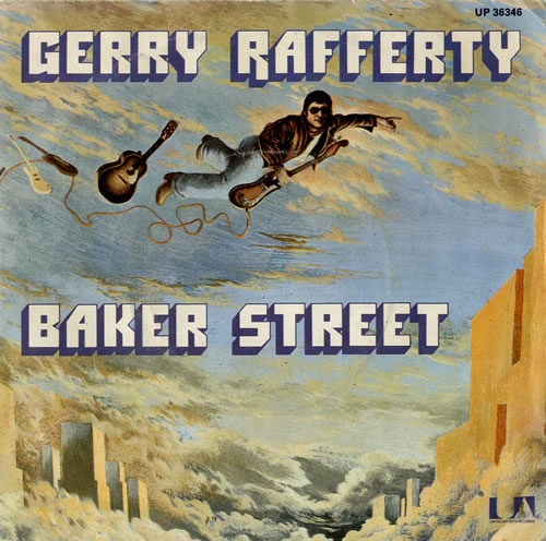 Gerry Rafferty Baker Street - P/S 7" vinyl single (7 inch record / 45) UK GER07BA588312