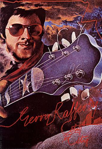 Gerry Rafferty City To City tour programme UK GERTRCI288250