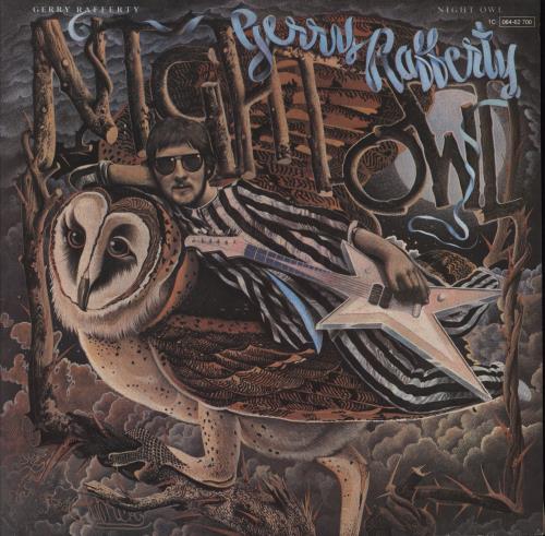 Gerry Rafferty Night Owl vinyl LP album (LP record) German GERLPNI564915