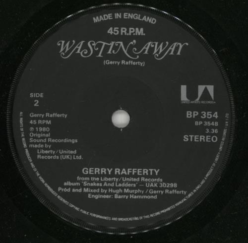 Gerry Rafferty Royal Mile 7" vinyl single (7 inch record / 45) UK GER07RO870619