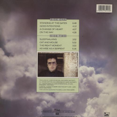 Gerry Rafferty Sleepwalking - Fame Issue vinyl LP album (LP record) UK GERLPSL568838