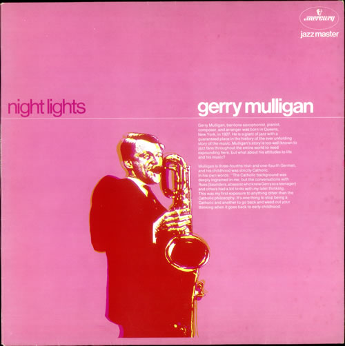Gerry Mulligan Night Lights Dutch vinyl LP album (LP record) (532814)