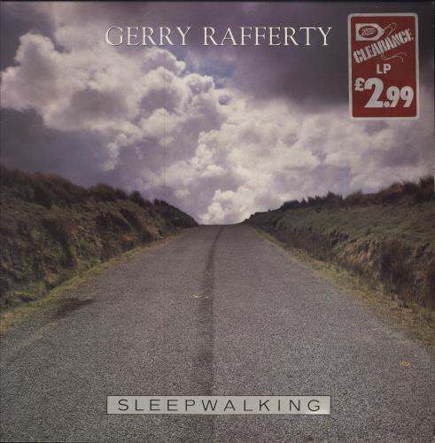 Gerry Rafferty Sleepwalking UK vinyl LP album (LP record) (547592)