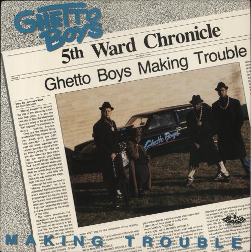 Geto Boys Making Trouble vinyl LP album (LP record) US Y6TLPMA854446