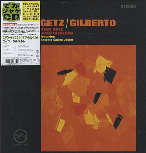 Getz / Gilberto Getz / Gilberto CD album (CDLP) Japanese GY2CDGE346023