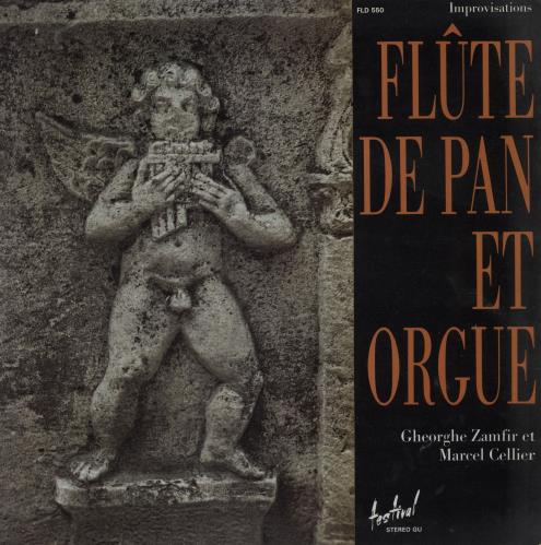 Gheorghe Zamfir & Marcel Cellier Improvisations Flte De Pan Et Orgue vinyl LP album (LP record) French 2NYLPIM759600