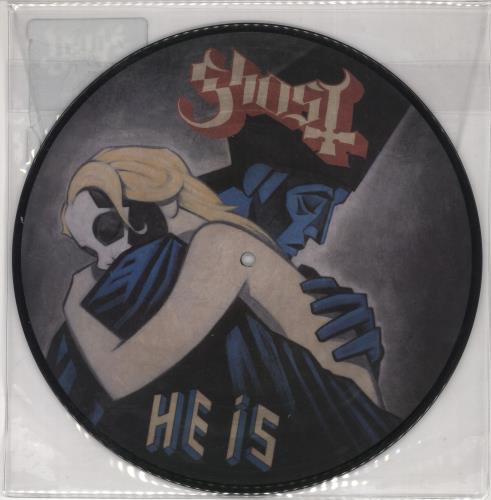 Ghost (Swedish) He Is 10" Vinyl Picture Disc (10 inch Record Single) UK I0P1PHE724956