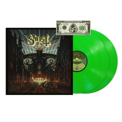 Ghost (Swedish) Meliora | Deluxe - Neon Green Vinyl - Sealed 2-LP vinyl record set (Double LP Album) UK I0P2LME879290