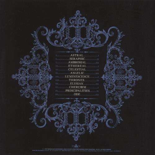 Ghost Bath Starmourner - Blue Vinyl 2-LP vinyl record set (Double LP Album) US 8LR2LST862516