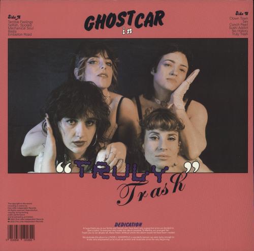 Ghost Car Truly Trash - Translucent Violet Vinyl vinyl LP album (LP record) UK 90TLPTR871347