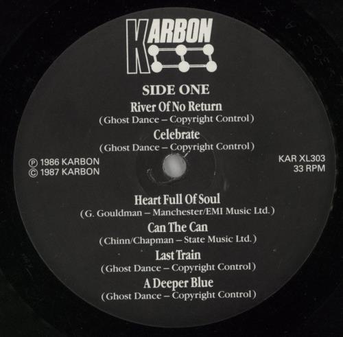 Ghost Dance Gathering Dust vinyl LP album (LP record) UK GSTLPGA34389