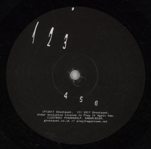 Ghostpoet Dark Days + Canapes - 180gm Black Vinyl vinyl LP album (LP record) UK Z7OLPDA869145