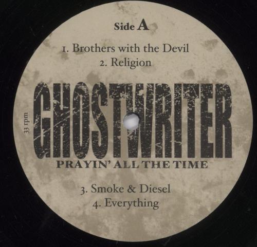Ghostwriter Prayin' All The Time vinyl LP album (LP record) US -98LPPR891893