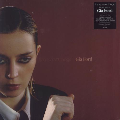 Gia Ford Transparent Things - Clear Vinyl - Sealed vinyl LP album (LP record) UK 8M6LPTR855534