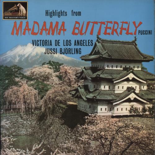 Giacomo Puccini Highlights From Madama Butterfly - 2nd vinyl LP album (LP record) UK PK5LPHI793050