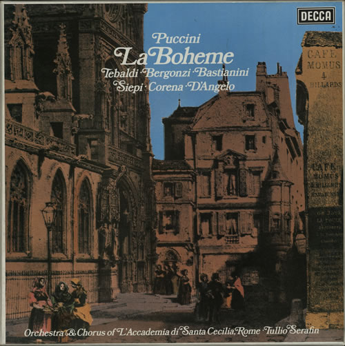 Giacomo Puccini La Boh�me Vinyl Box Set UK PK5VXLA635594