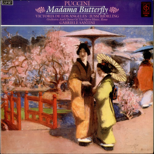 Giacomo Puccini Madama Butterfly 2-LP vinyl record set (Double LP Album) UK PK52LMA534284