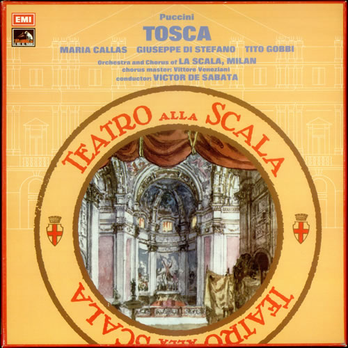 Giacomo Puccini Tosca 2-LP vinyl record set (Double LP Album) UK PK52LTO535722